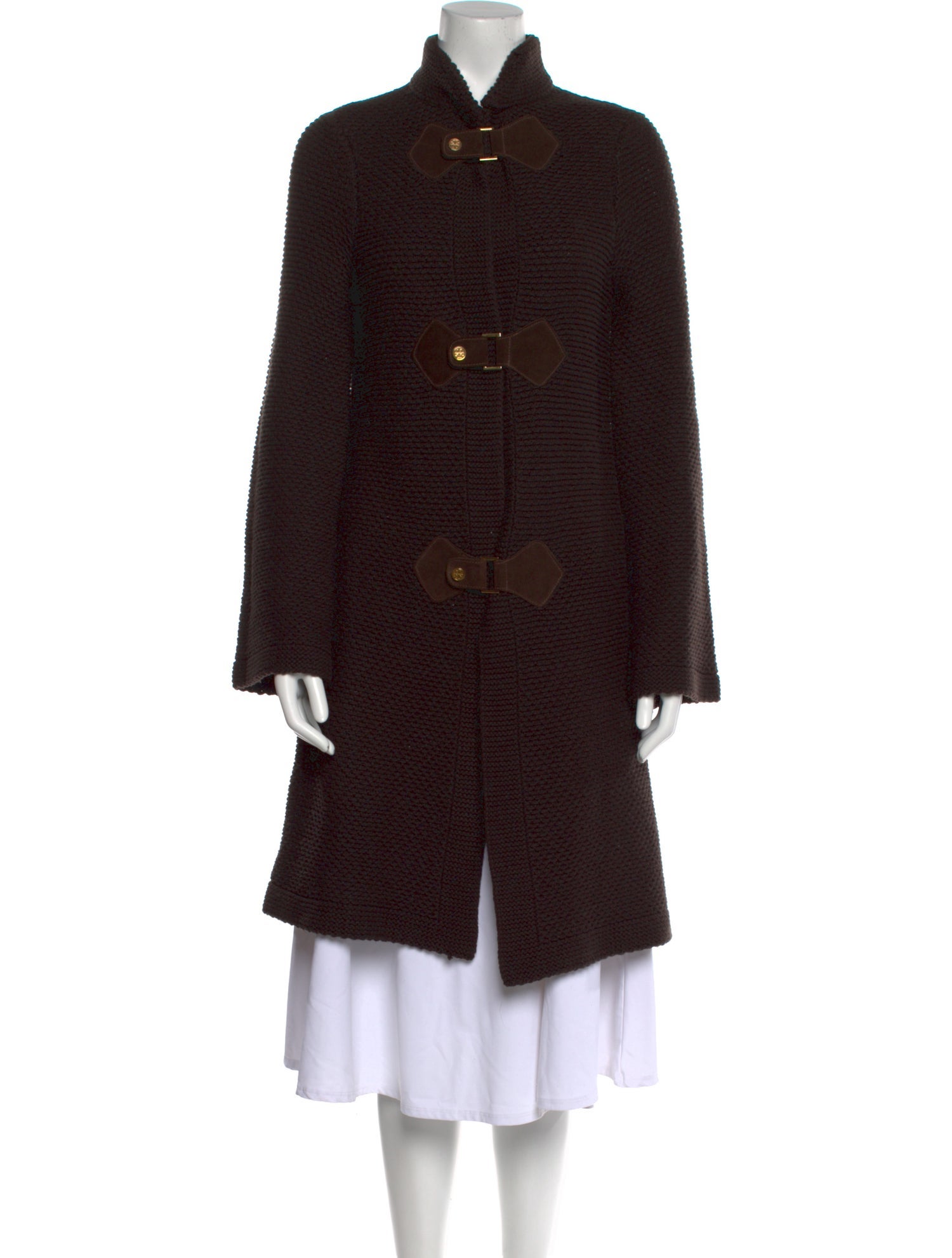 Tory Burch Wool Mock Neck Sweater