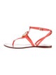 Tory Burch Leather T-Strap Sandals