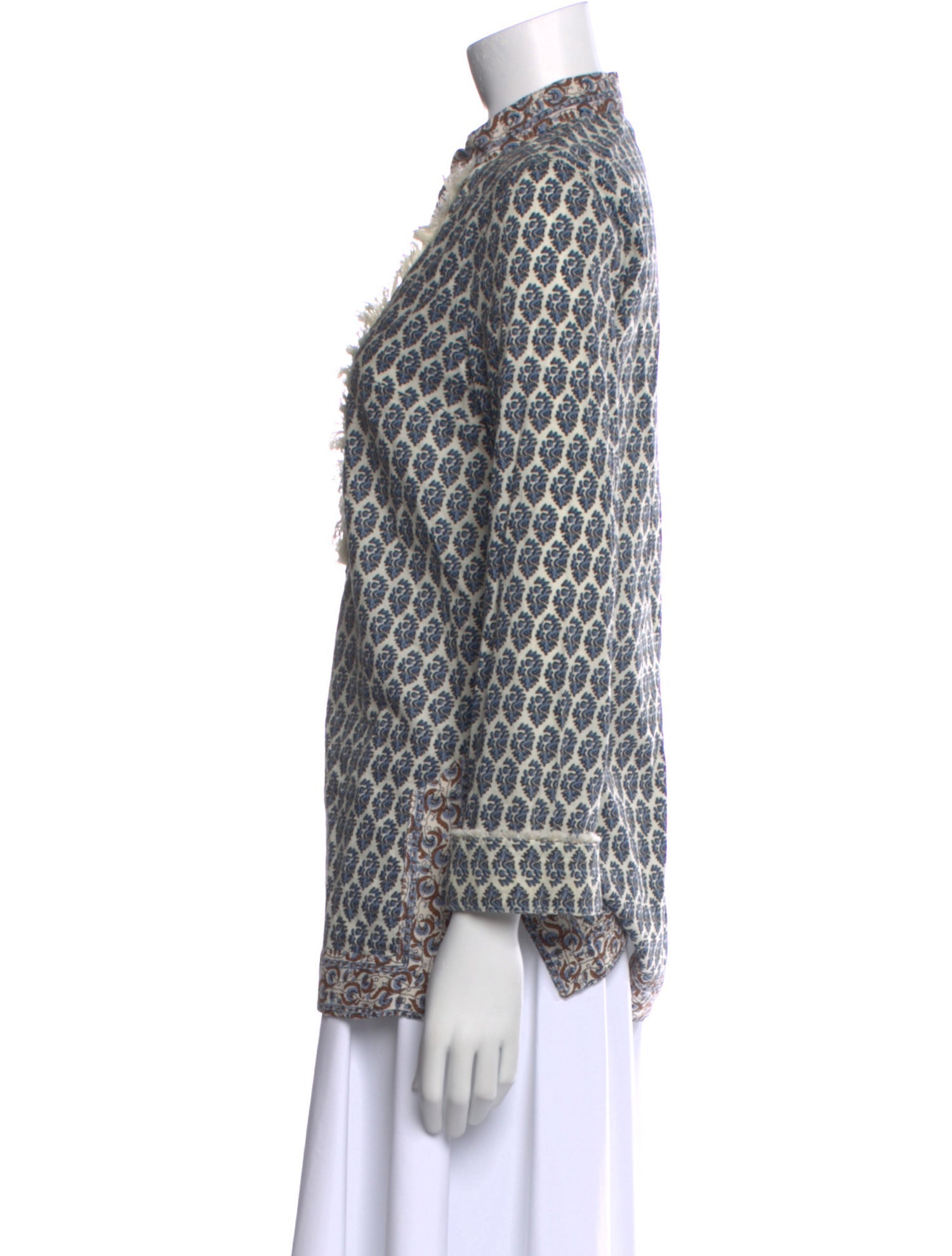 Tory Burch Printed V-Neck Tunic