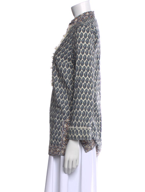 Tory Burch Printed V-Neck Tunic