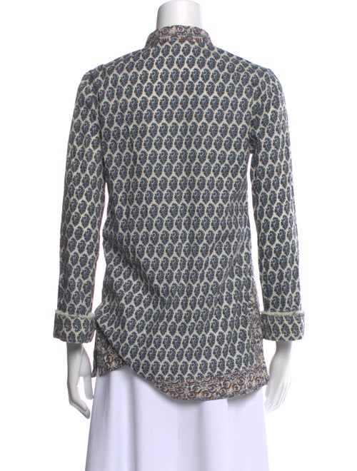 Tory Burch Printed V-Neck Tunic