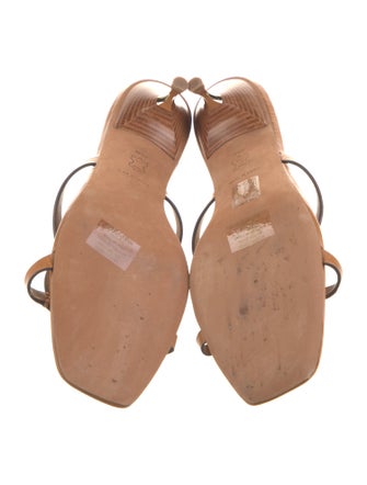 Tory Burch Leather Slingback Sandals