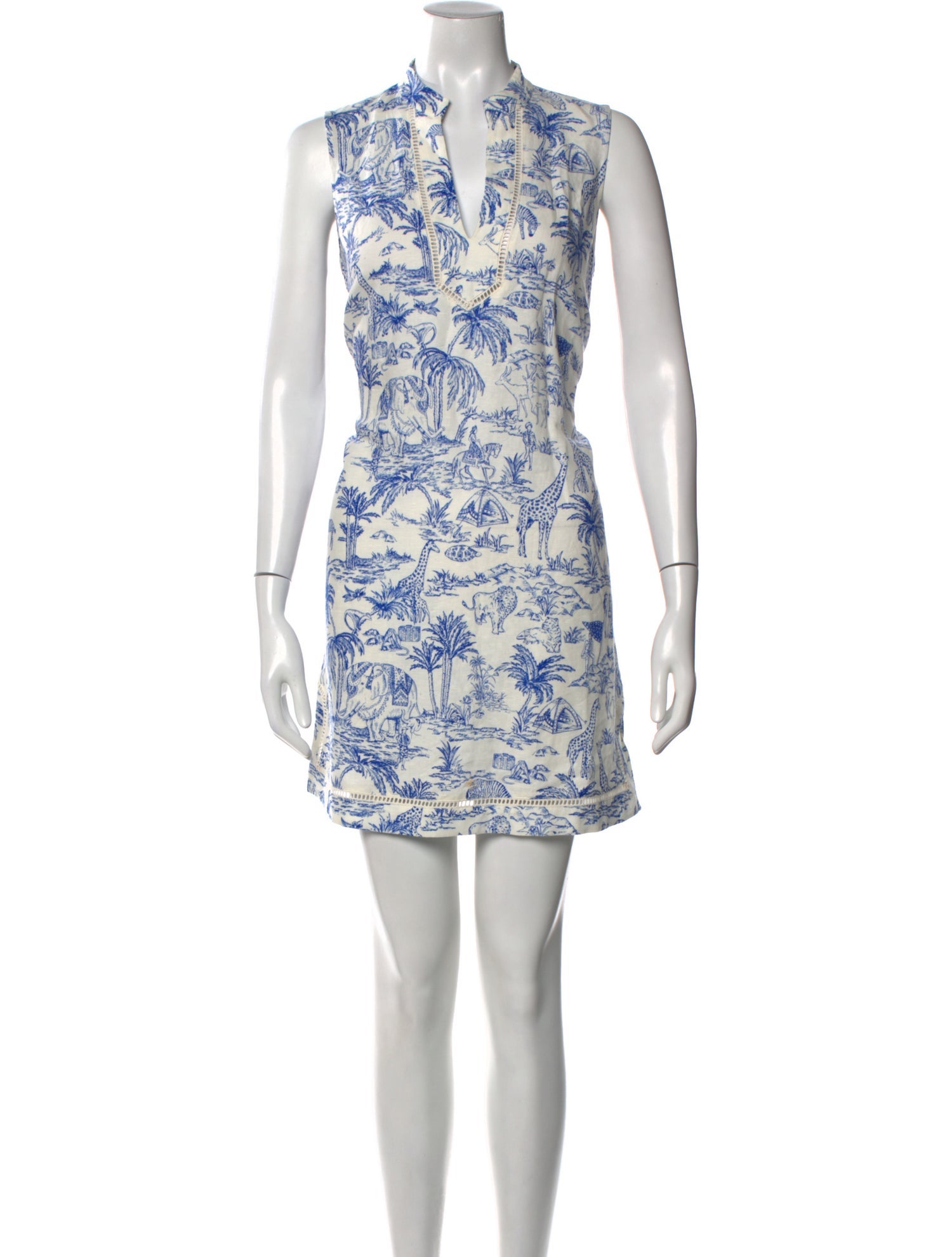 Tory Burch Printed Mini Dress