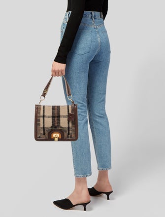 Tory Burch Felt Shoulder Bag