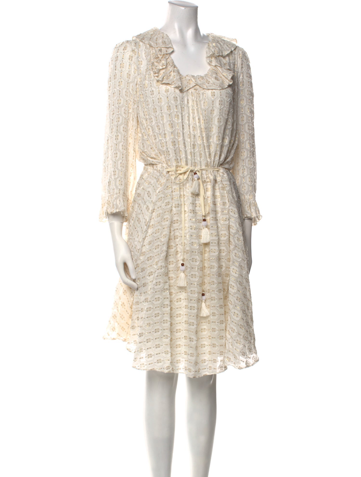 Tory Burch Printed Knee-Length Dress