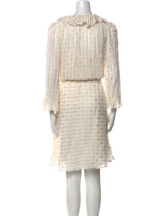 Tory Burch Printed Knee-Length Dress