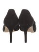 Tory Burch Suede Bow Accents D'Orsay Pumps