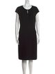 Tory Burch Scoop Neck Knee-Length Dress