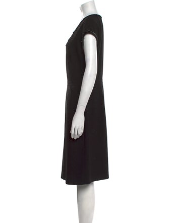 Tory Burch Scoop Neck Knee-Length Dress