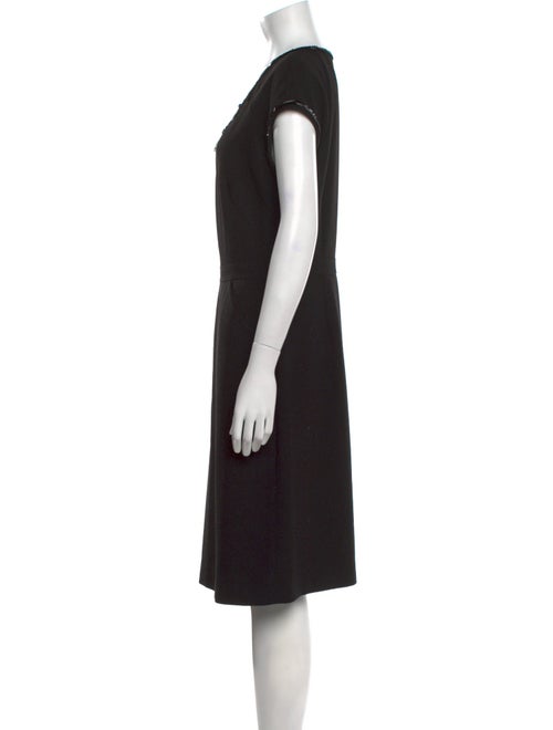 Tory Burch Scoop Neck Knee-Length Dress