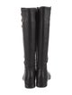 Tory Burch Leather Studded Accents Riding Boots