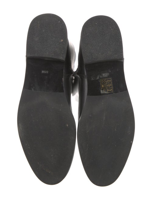 Tory Burch Leather Studded Accents Riding Boots