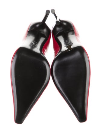 Tory Burch Signature Logo Leather Pumps