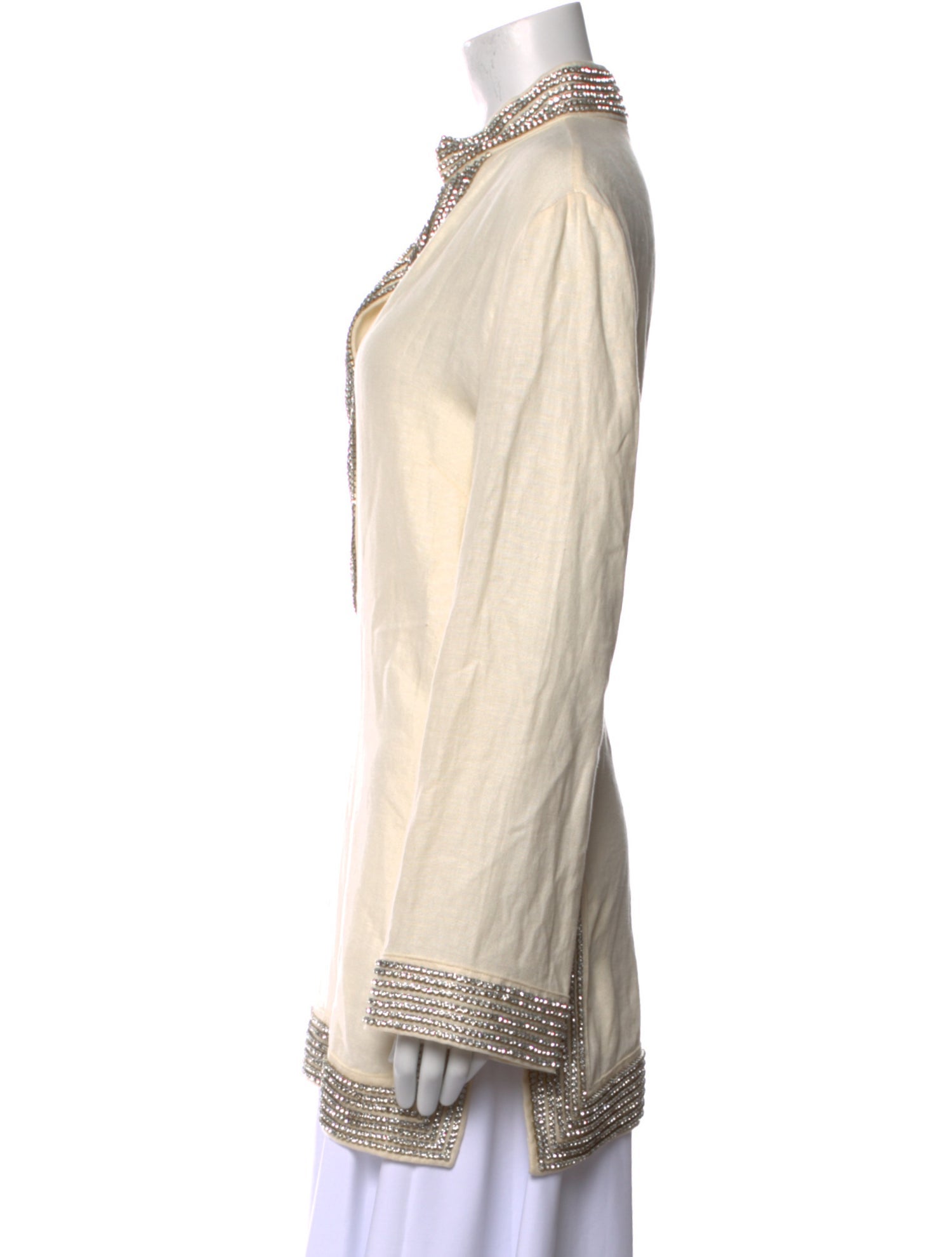 Tory Burch Linen V-Neck Tunic