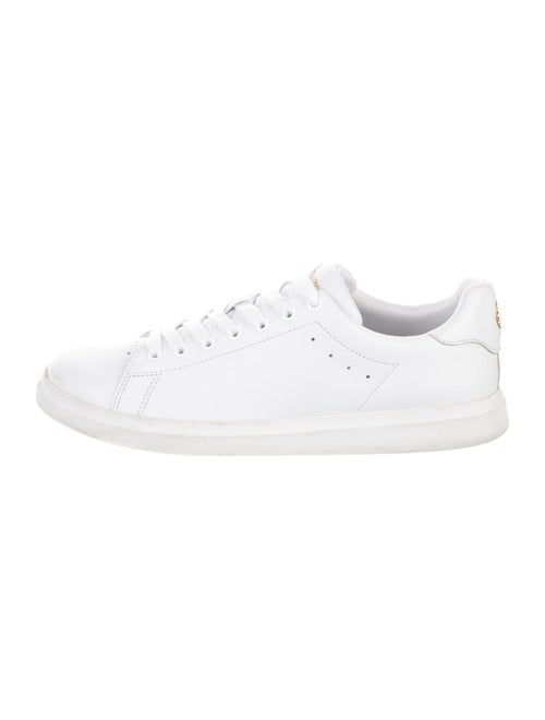 Tory Burch Leather Lasercut Accents Sneakers