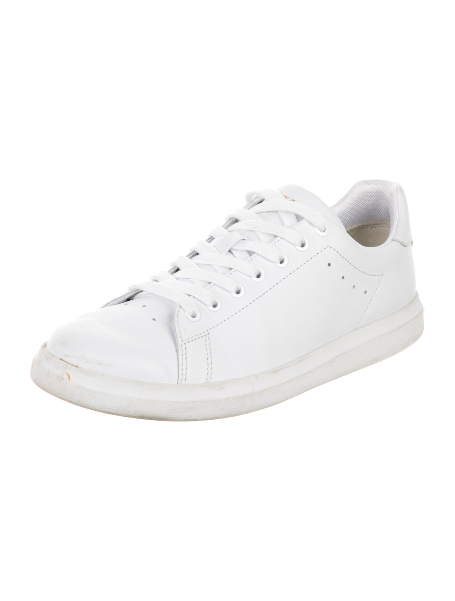 Tory Burch Leather Lasercut Accents Sneakers