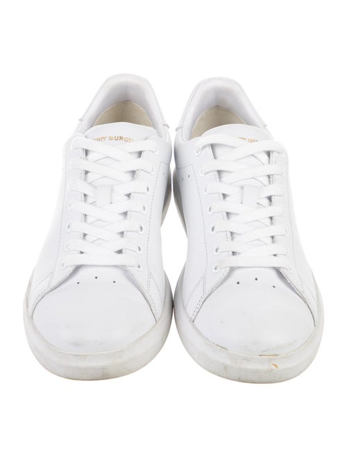 Tory Burch Leather Lasercut Accents Sneakers