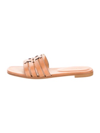 Tory Burch Leather Slides