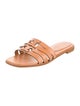 Tory Burch Leather Slides