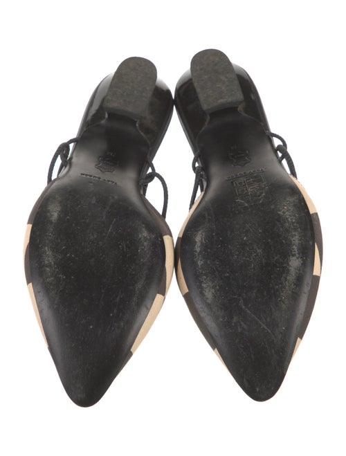 Tory Burch Plaid Print Mules