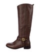 Tory Burch Leather Riding Boots