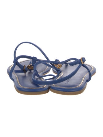 Tory Burch Leather T-Strap Sandals
