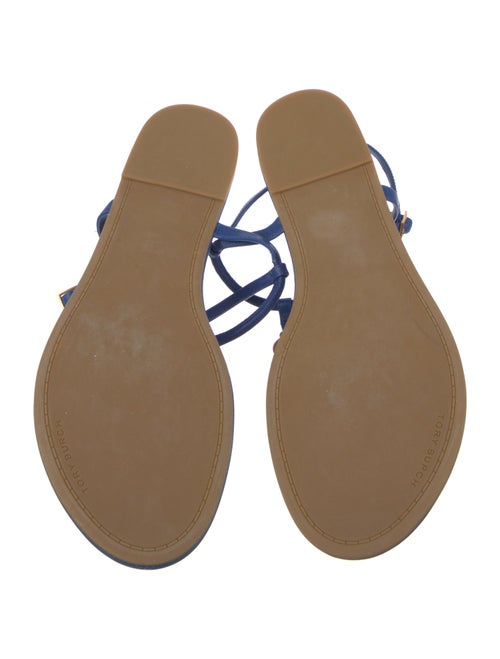 Tory Burch Leather T-Strap Sandals
