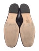 Tory Burch Suede Embroidered Accent Loafers