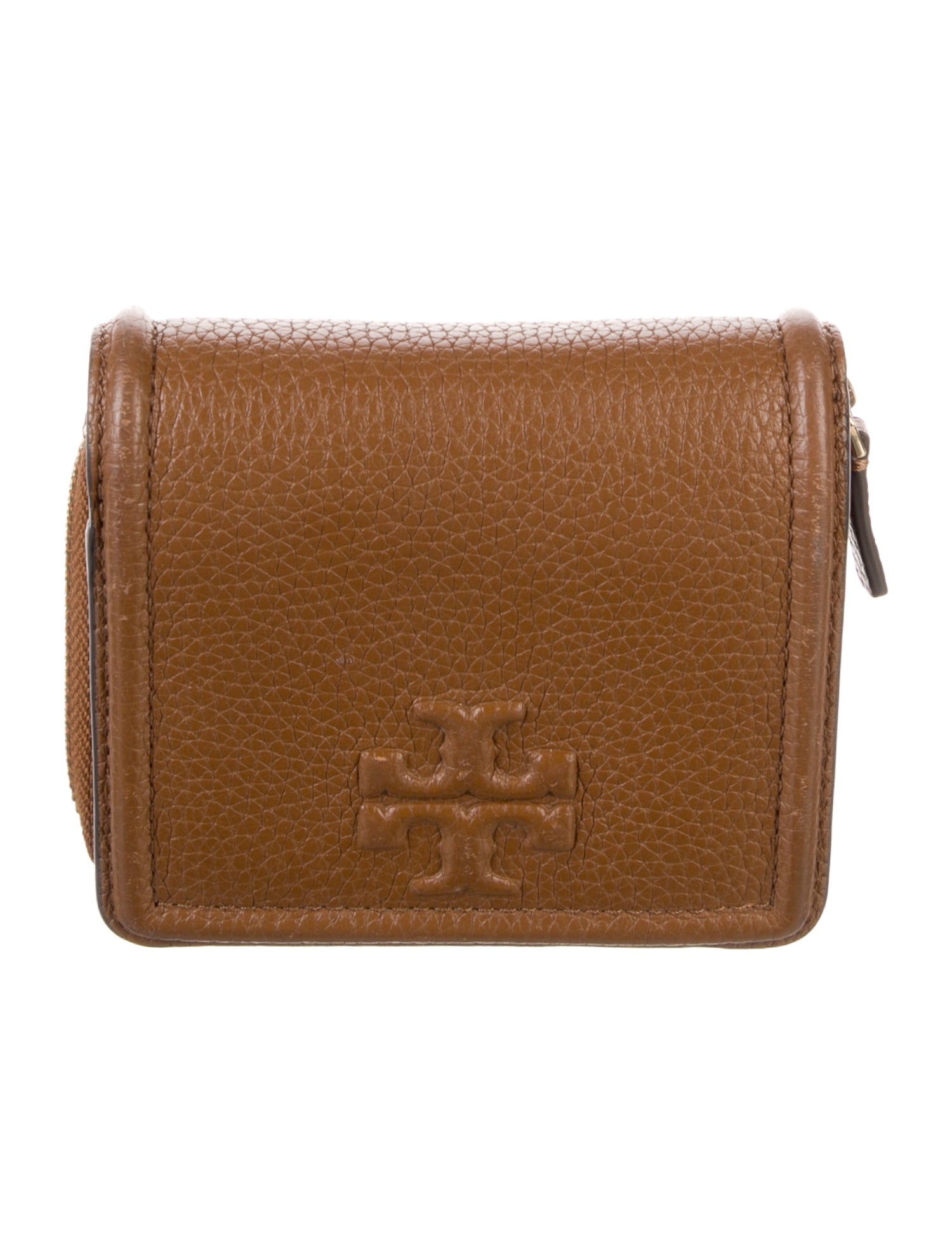 Tory Burch Leather Compact Wallet