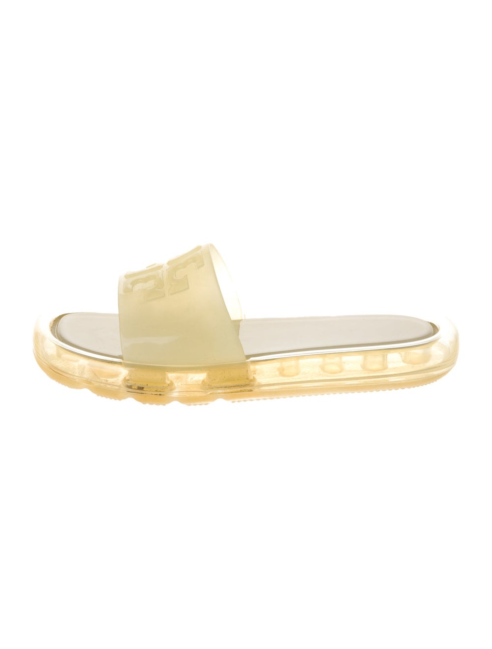 Tory Burch Rubber Slides Neutrals - image 1
