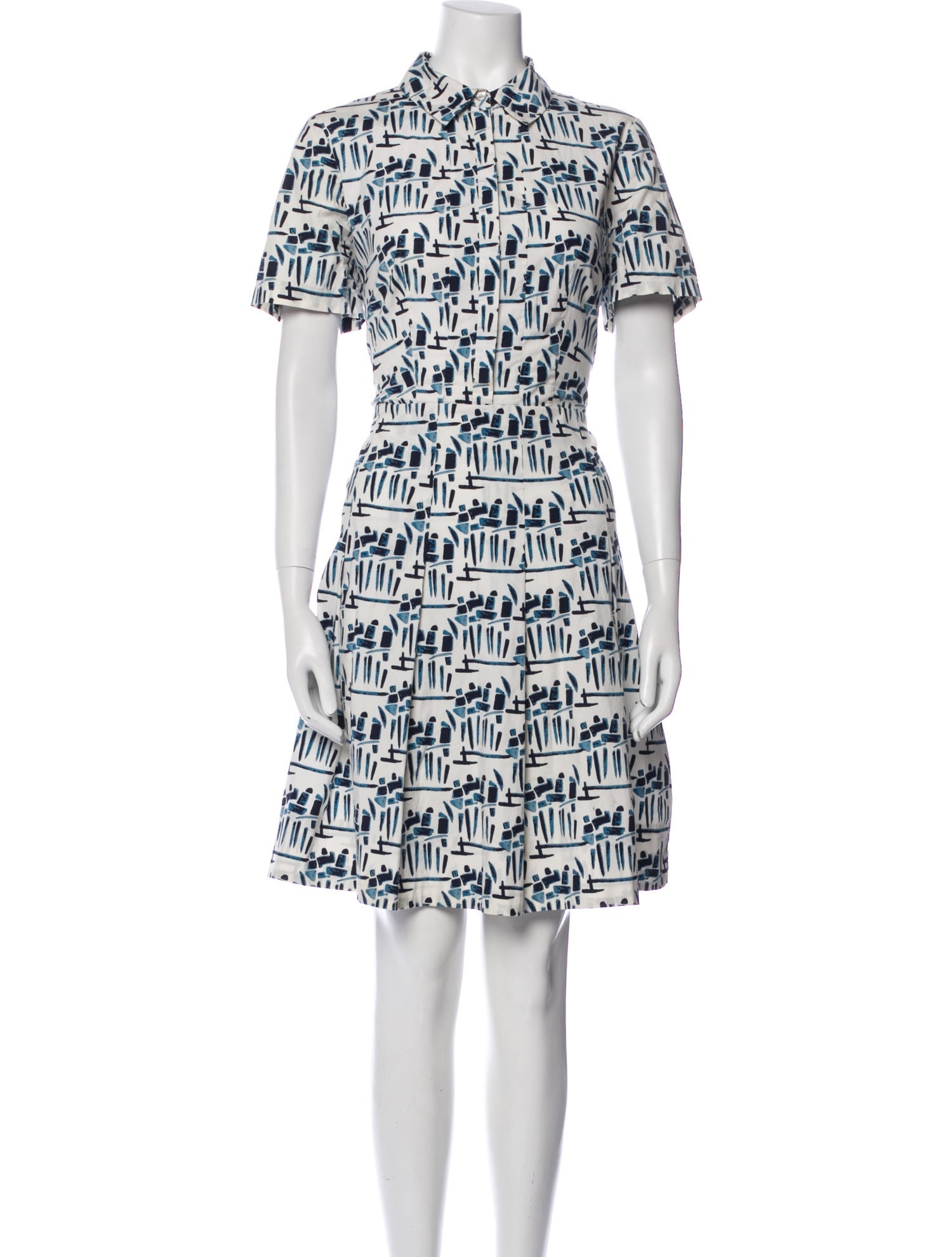 Tory Burch Printed Knee-Length Dress