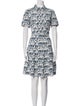 Tory Burch Printed Knee-Length Dress