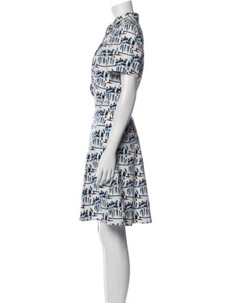 Tory Burch Printed Knee-Length Dress