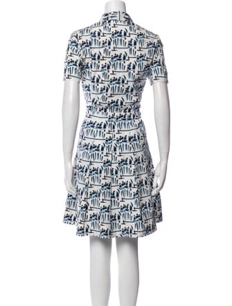 Tory Burch Printed Knee-Length Dress