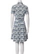 Tory Burch Printed Knee-Length Dress