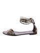 Tory Burch Leather Printed Sandals