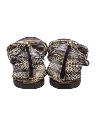 Tory Burch Leather Printed Sandals