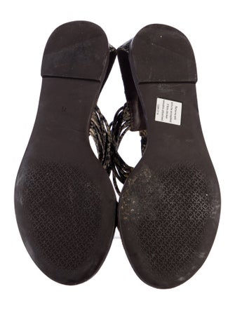 Tory Burch Leather Printed Sandals