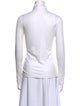 Tory Burch Mock Neck Long Sleeve Polo