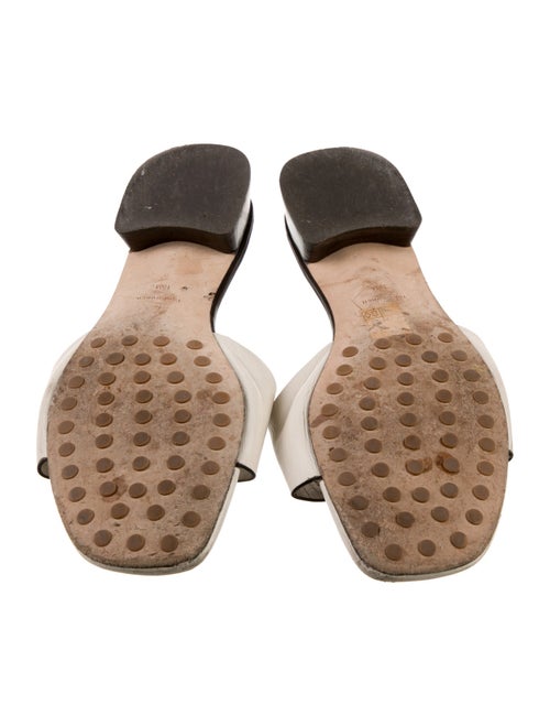 Tory Burch Leather Slides