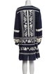 Tory Burch Printed Knee-Length Dress