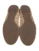 Tory Burch Embossed Leather Animal Print Flats