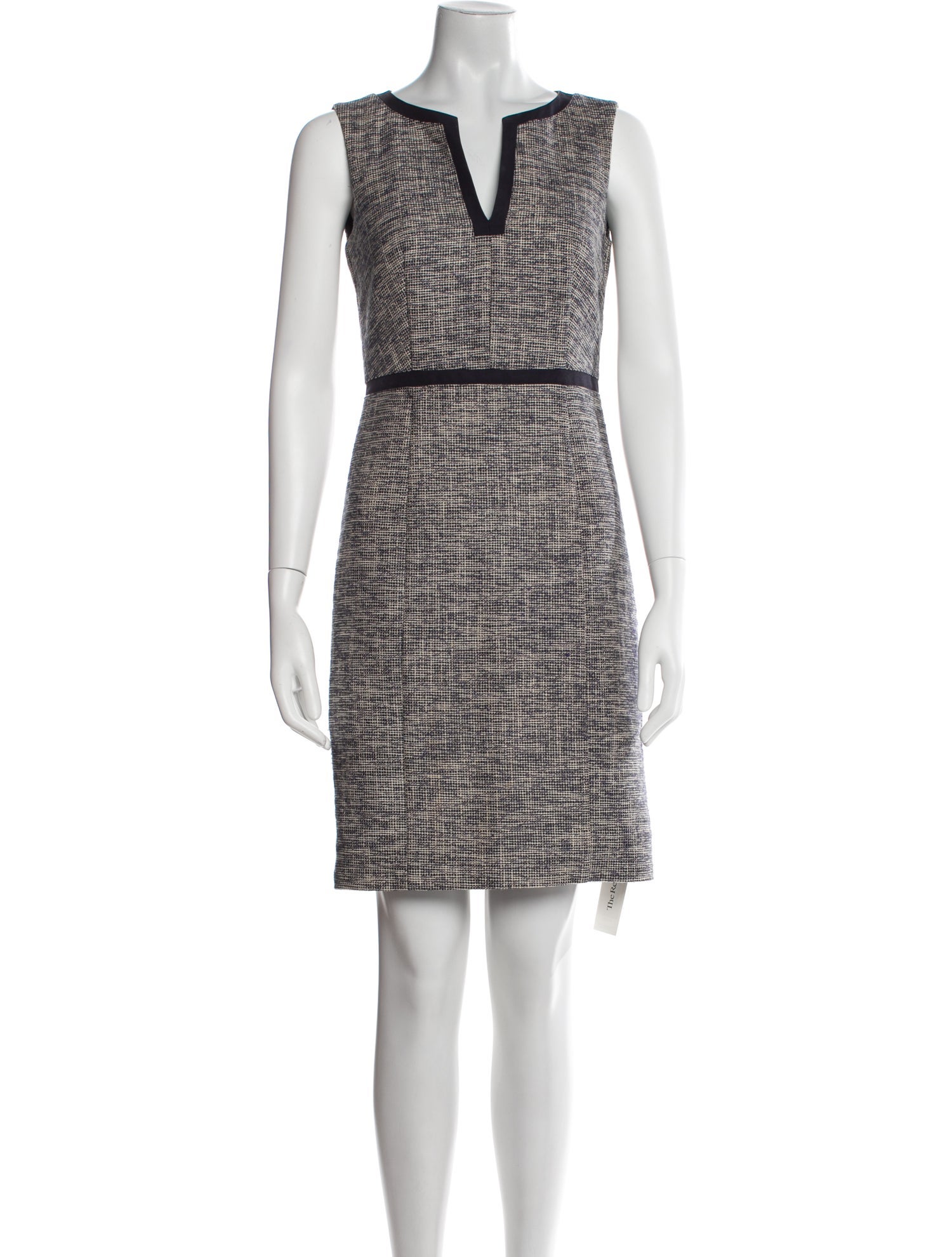 Tory Burch Tweed Pattern Mini Dress