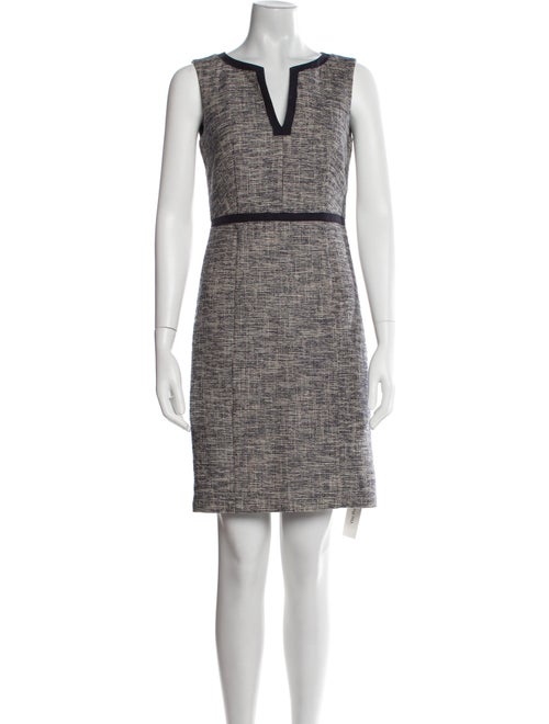Tory Burch Tweed Pattern Mini Dress