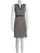 Tory Burch Tweed Pattern Mini Dress