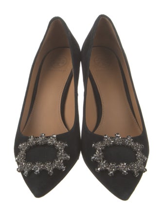 Tory Burch Suede Pumps