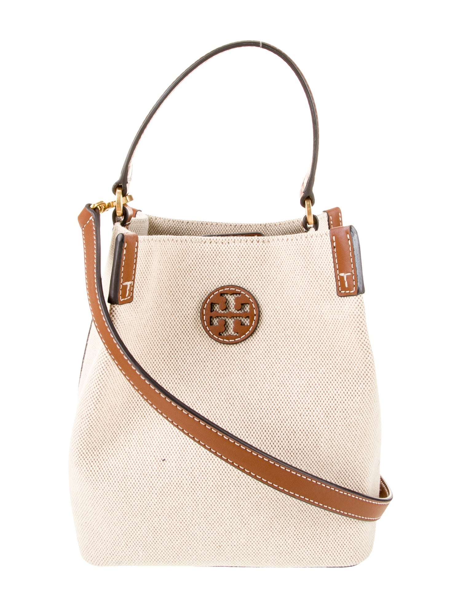 Tory Burch Canvas Top Handle Bag