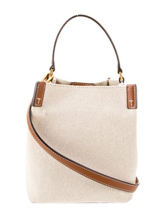 Tory Burch Canvas Top Handle Bag