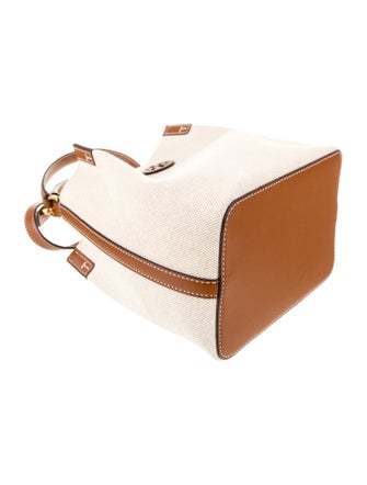 Tory Burch Canvas Top Handle Bag