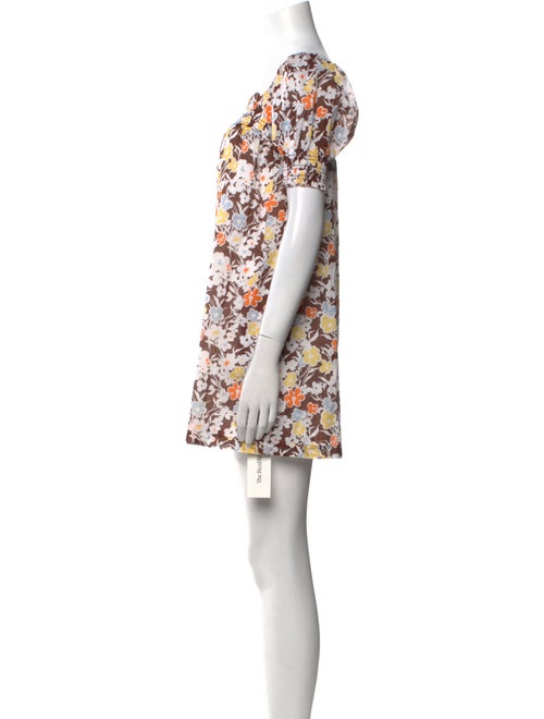Tory Burch Floral Print Mini Dress